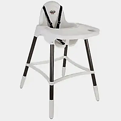 Pilsan Star Kaydırmaz Tabanlı Mama Sandalyesi- Beyaz