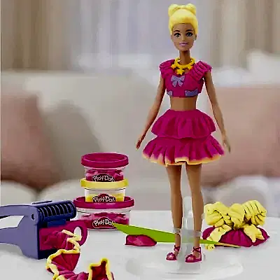 Play-Doh Barbie Ruffles And Bows