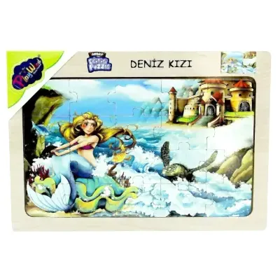 Play Woodl Eğitici Puzzle Denizkızı