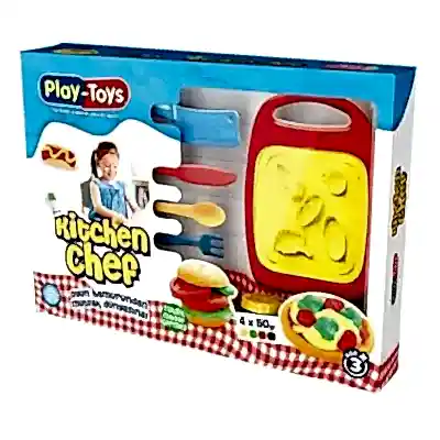 Playtoys Kıtchen Chef Oyun Hamuru Seti