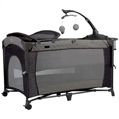 Prego 8040 Miami Premium Anne Yanı Oyun Parkı 70x120 cm Bej