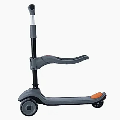 Prego Bluetooth Özellikli Işıklı Katlanabilir Nitro Scooter  Bej - 6