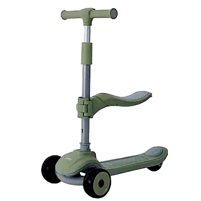 Prego Bluetooth Özellikli Işıklı Katlanabilir Nitro Scooter Yeşil