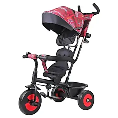 Prego Happy Dino İtmeli Bisiklet Kırmızı