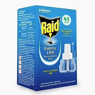 Raid Elektro Likit 45 Gece Yedek