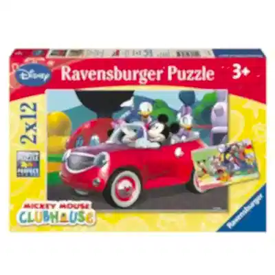 Ravensburger 2x12 Parçalı Puzzle Want Disney Mickey-075652