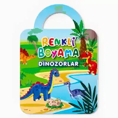 Renkli Boyama-Dinozorlar