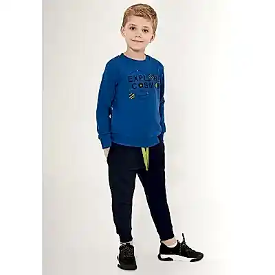 RolyPoly Erkek Eşofman Takımı Saks