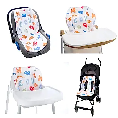 Safemom 4 in 1 Çok Amaçlı Minder Harfler