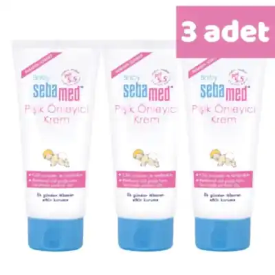 Sebamed Bebek Pişik Kremi 100 ml x3