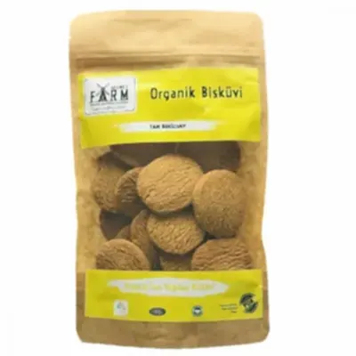 Secret Farm Organik Tam Buğday Bisküvi 100 gr