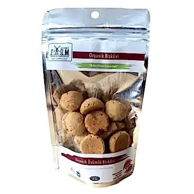 Secret Farm Organik Üzümlü Bisküvi 65 gr