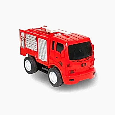 Şehrin İtfaiye Araçları Pilli Sürtmeli Işıklı