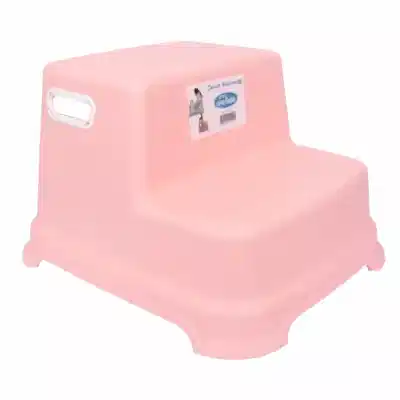 Sevi Bebe Çift Katlı Çocuk Basamağı Somon Pembe