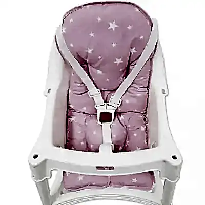 Sevi Bebe Mama Sandalyesi Minderi Pembe Yıldız