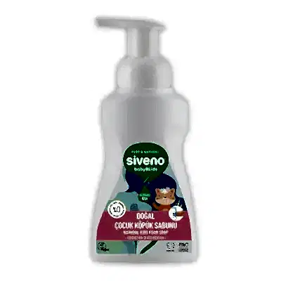 Siveno Kids %100 Zeytinyağlı Doğal Kids Köpük Sabun 250 ml 