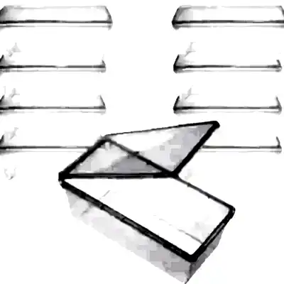 Supercupp Saklama Kabı Şeffaf 300gr 10lu