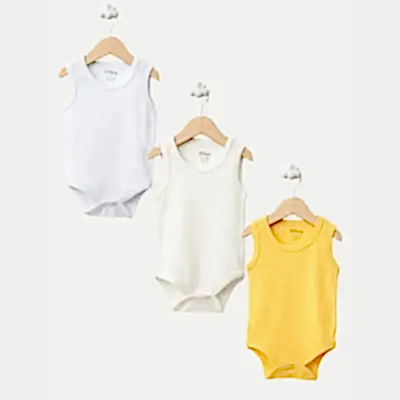 Tiffany Atlet Body %100 Pamuklu Çıtçıtlı Basic 3'lü Set Body Zıbın Karışık Renk Unisex Bebek