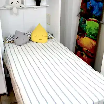 Tiffany Çift Taraflı Müslin Yatak Örtüsü Ve Battaniye 160*195 Lacivert