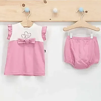 U.S. Polo Kız 2li Takım Elbise Krem