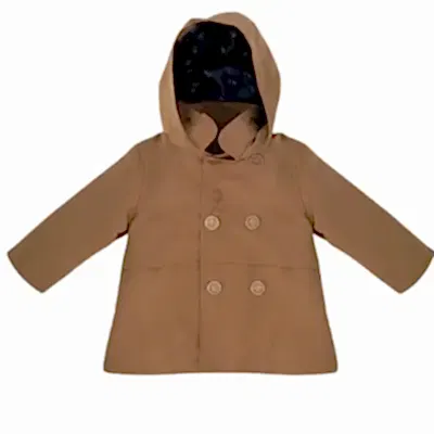 U.S. Polo Kız Yağmurluk Camel