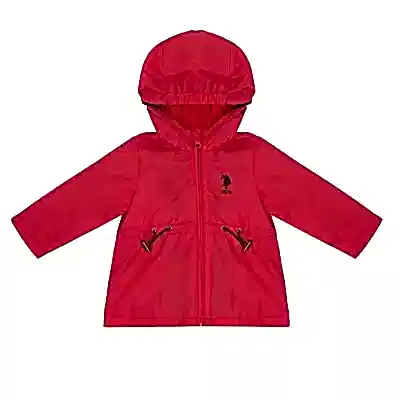 U.S. Polo Kız Yağmurluk Kırmızı