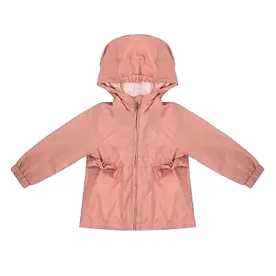 U.S. Polo Kız Yağmurluk Pudra