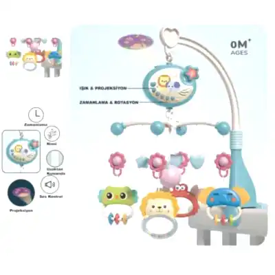 Vardem Işıklı Müzikli Bebek Dönencesi