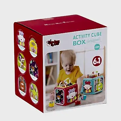 Vardem Işıklı ve Müzikli 6in1 Aktivite Küpü