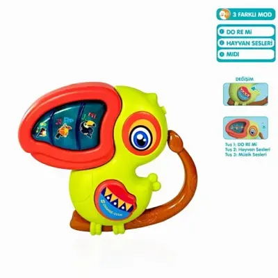 Vardem Işıklı ve Müzikli Kuş Bebek Piyanosu