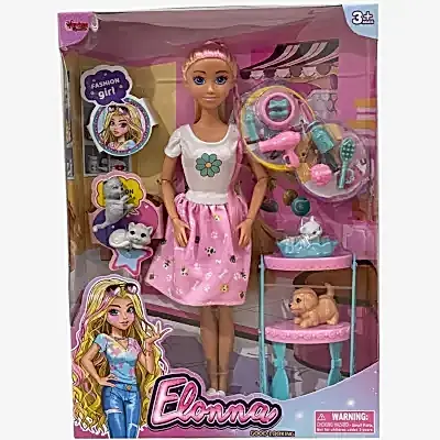 Vardem Kutulu Pet Shop Bebek Set 11,5 inç