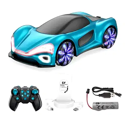 Vardem Uzaktan Kumandalı 2.4G Şarjlı Işıklı Müzikli Şarj İstasyonlu Spor Araba