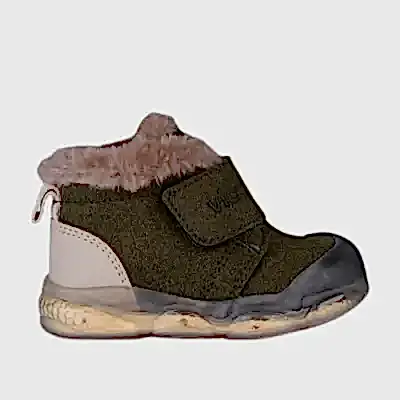 Vicco Mind İçi Kürklü Işıklı Bot Unisex Haki