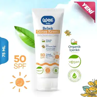 Wee Baby Bebek Güneş Kremi 75 ml