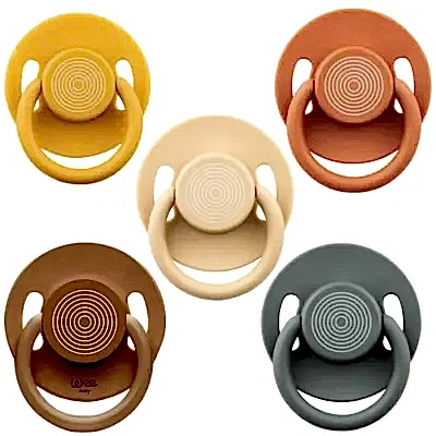 Wee Baby Cool Yuvarlak Uçlu Silikon Emzik No:2 6-18 Ay