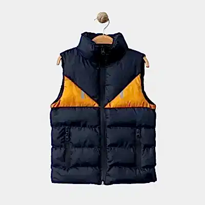 Winimo Çocuk Şişme Yelek Fermuarlı Cepli Lacivert Unisex