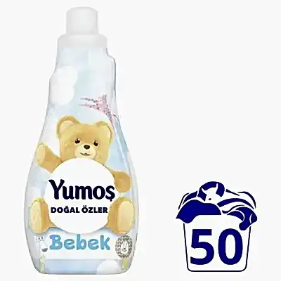 Yumoş Çamaşır Yumuşatıcısı Extra Saf Beyaz 50 Yıkama 1200 ml