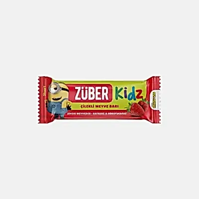 Züber Kidz Çilekli Meyve Bar 25g