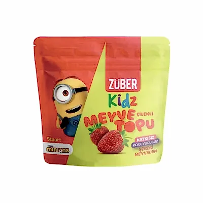 Züber Kidz Çilekli Meyve Topu 42g